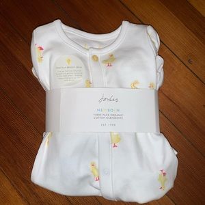 Joules Organic Cotton Baby Grows